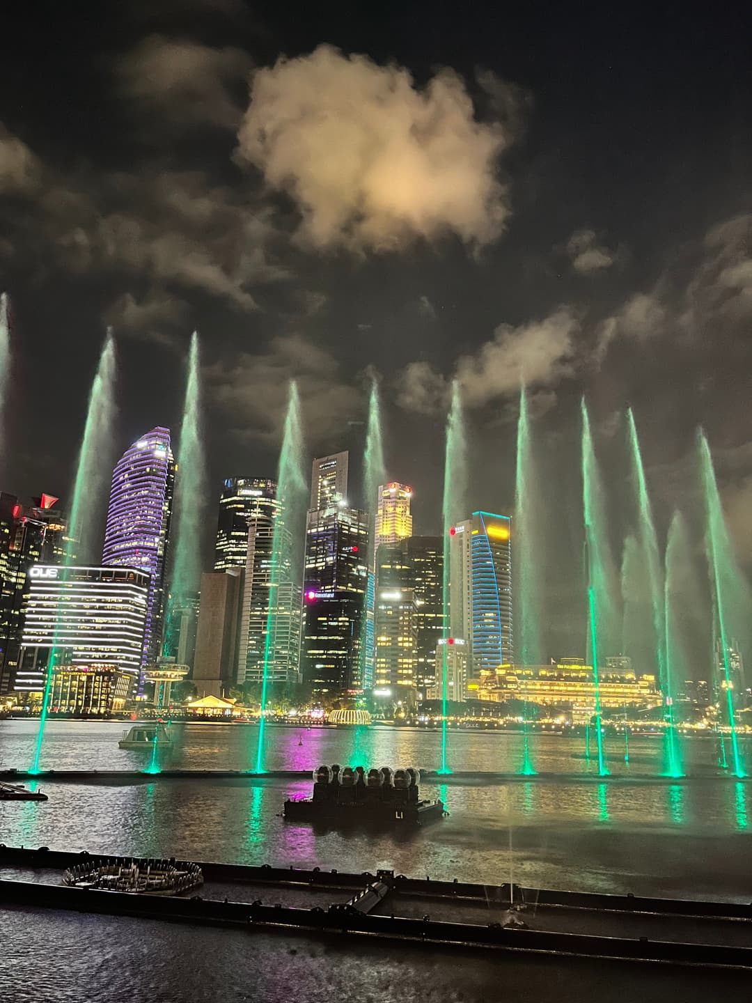 Fountain show Singapore